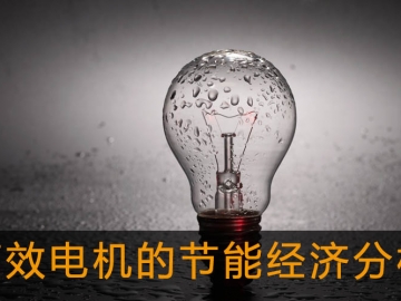 高效電機的節(jié)能經(jīng)濟分析及應用