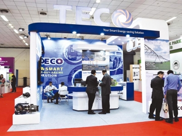 主打動力節(jié)能、智慧監(jiān)控 東元 現(xiàn)身印度臺灣形象展