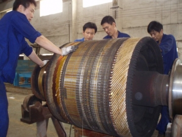 振動(dòng)電機(jī)振動(dòng)過(guò)大是由哪些原因?qū)е拢绾翁幚?></div>
                            <div   id=