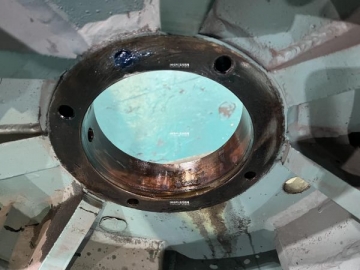 東元AECK 1300HP電機(jī)維修，更換軸、后端蓋、軸承