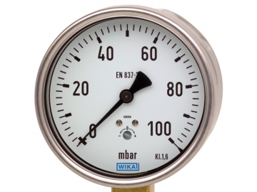 612.20膜盒式壓力表，銅合金材質(zhì)