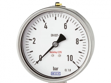 PG28波登管壓力，哈氏合金材質(zhì)