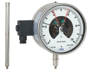 TGS73帶電接點(diǎn)的氣包式溫度計(jì)
