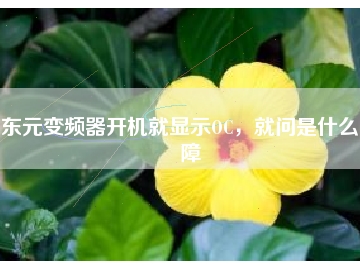 東元變頻器開機(jī)就顯示OC，就問是什么故障