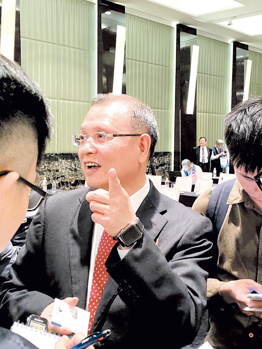 東捷資訊董事長(zhǎng)高尚偉。圖／王賜麟