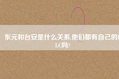 東元和臺安是什么關(guān)系,他們都有自己的PLC嗎? 東元和臺安是什么關(guān)系,他們都有自己的PLC嗎?
